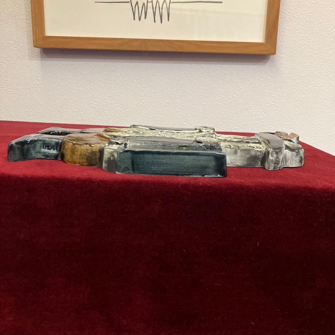 リサラーソン　ドラバント　ヴィンテージ　置物　 工芸品　壁掛け　陶板　scope