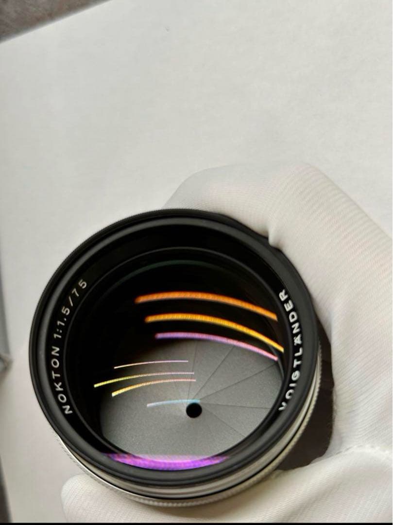 Voigtlander 75mm f1.5 VMコシナレンズ ライカMマウント