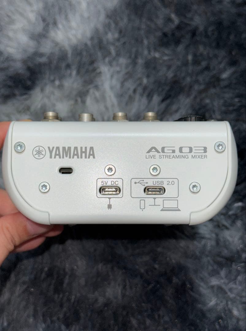 YAMAHA AG03 MK2 ライブストリーミングミキサー 元箱付き