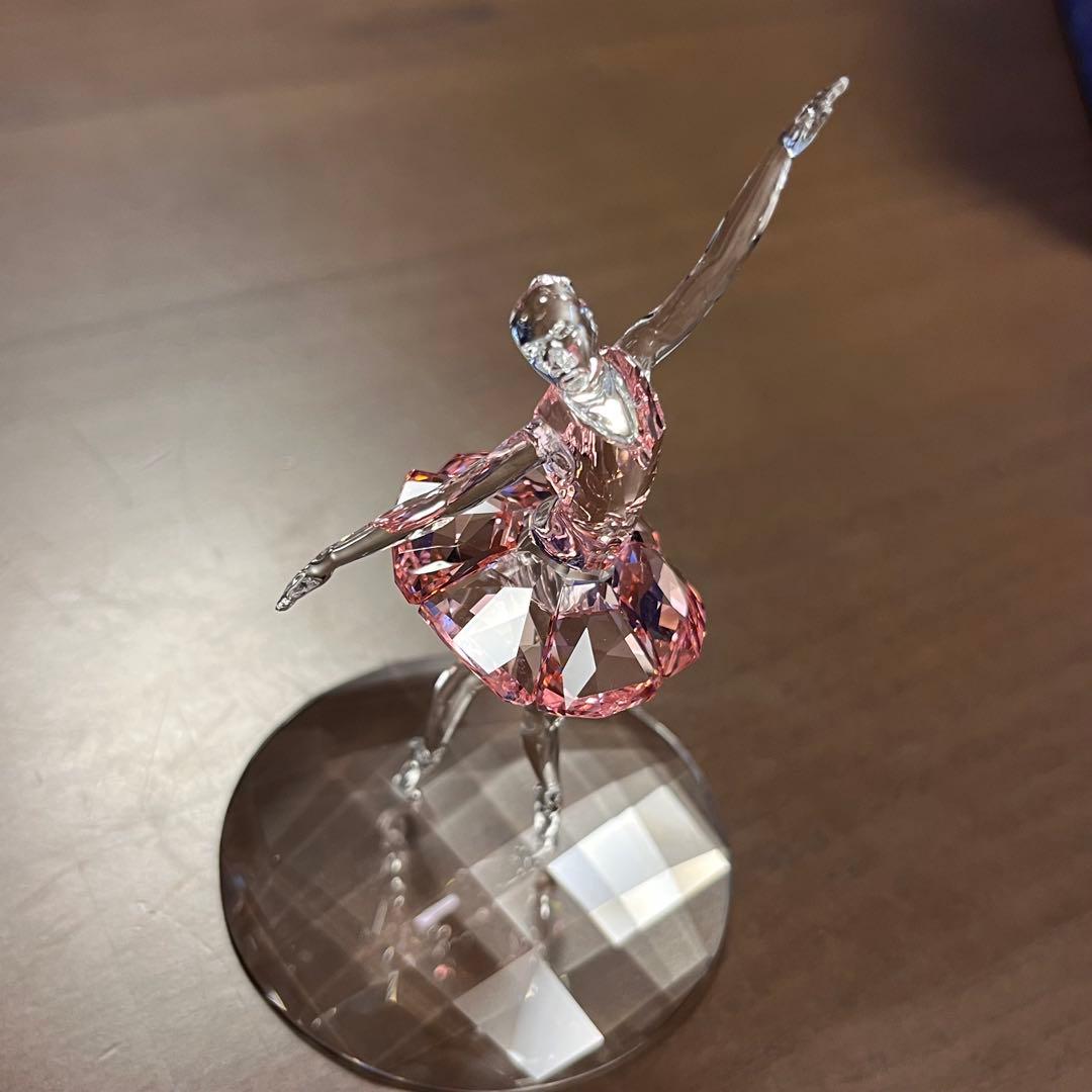 【新品】スワロフスキー　ガラス鐘　バレリーナ