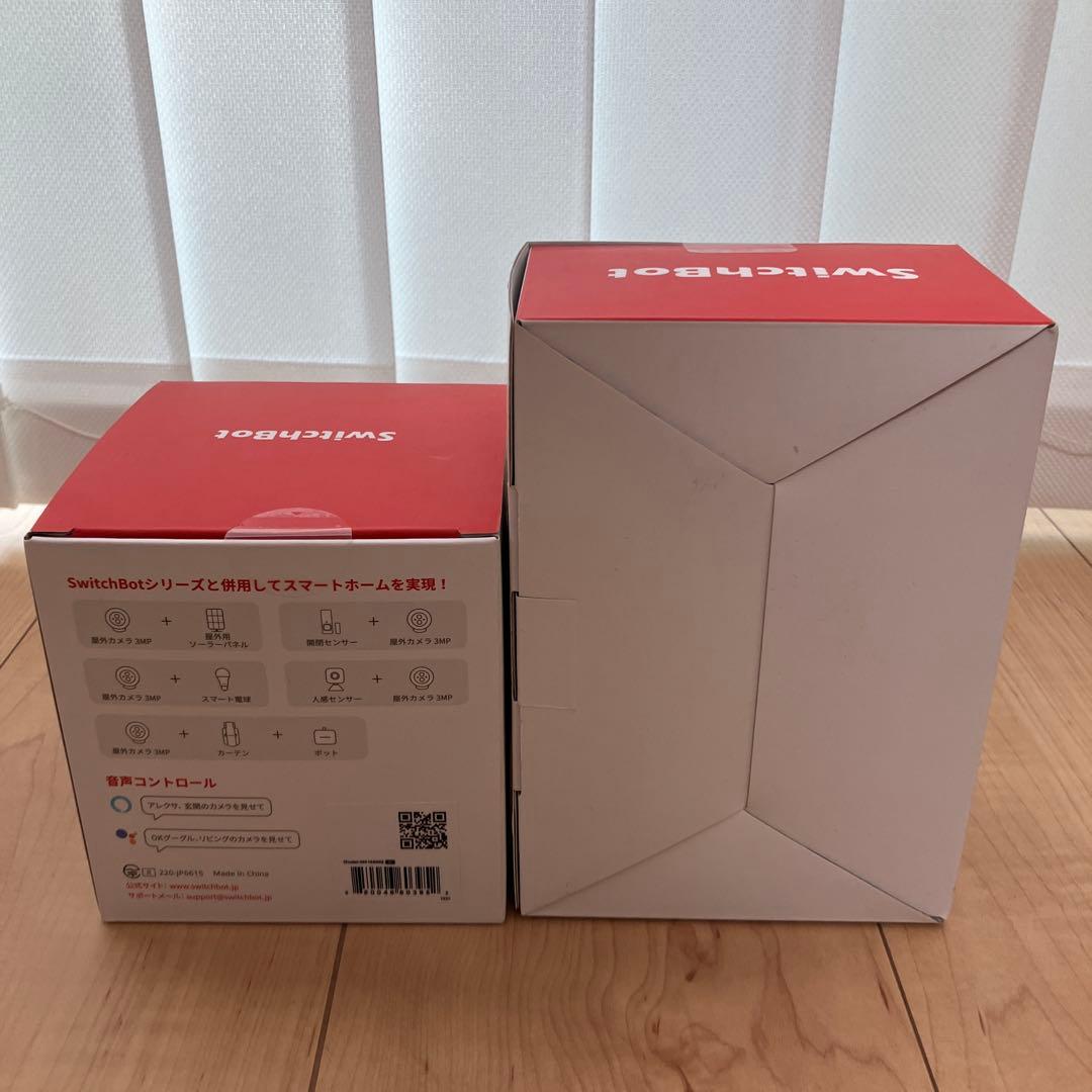 スイッチボット Switchbot ソーラーパネル、屋外カメラ