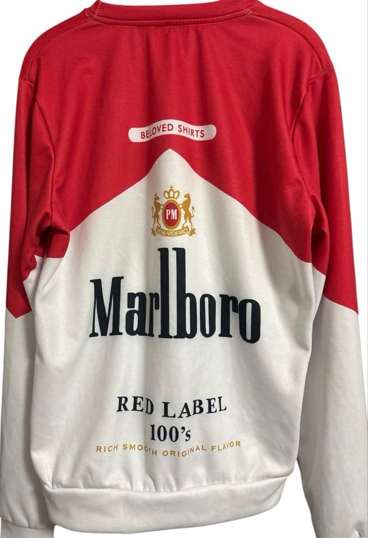 Marlboro Medium クルーネック 　 　　　　スウェット ホワイト