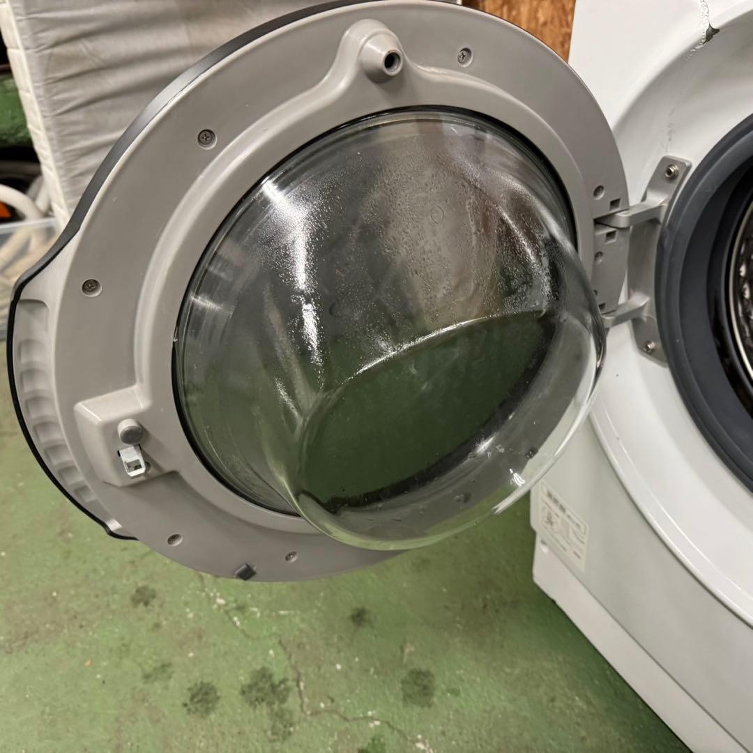 248 アイリスオーヤマドラム式洗濯機　8キロ　小型　一人暮らし　左開き　白色