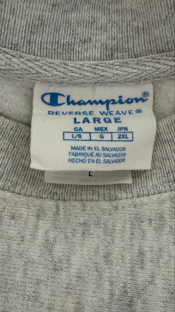 Champion リバースウィーブ MITマサチューセッツ工科大学 Lサイズ