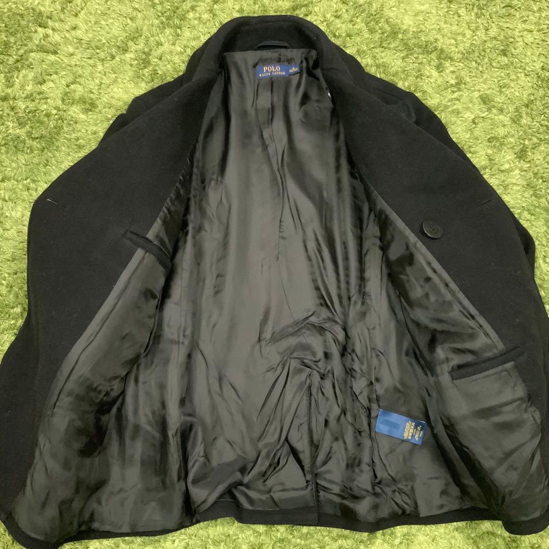 名作 10ボタン 13スター ピーコート ポロ ラルフローレン メンズM