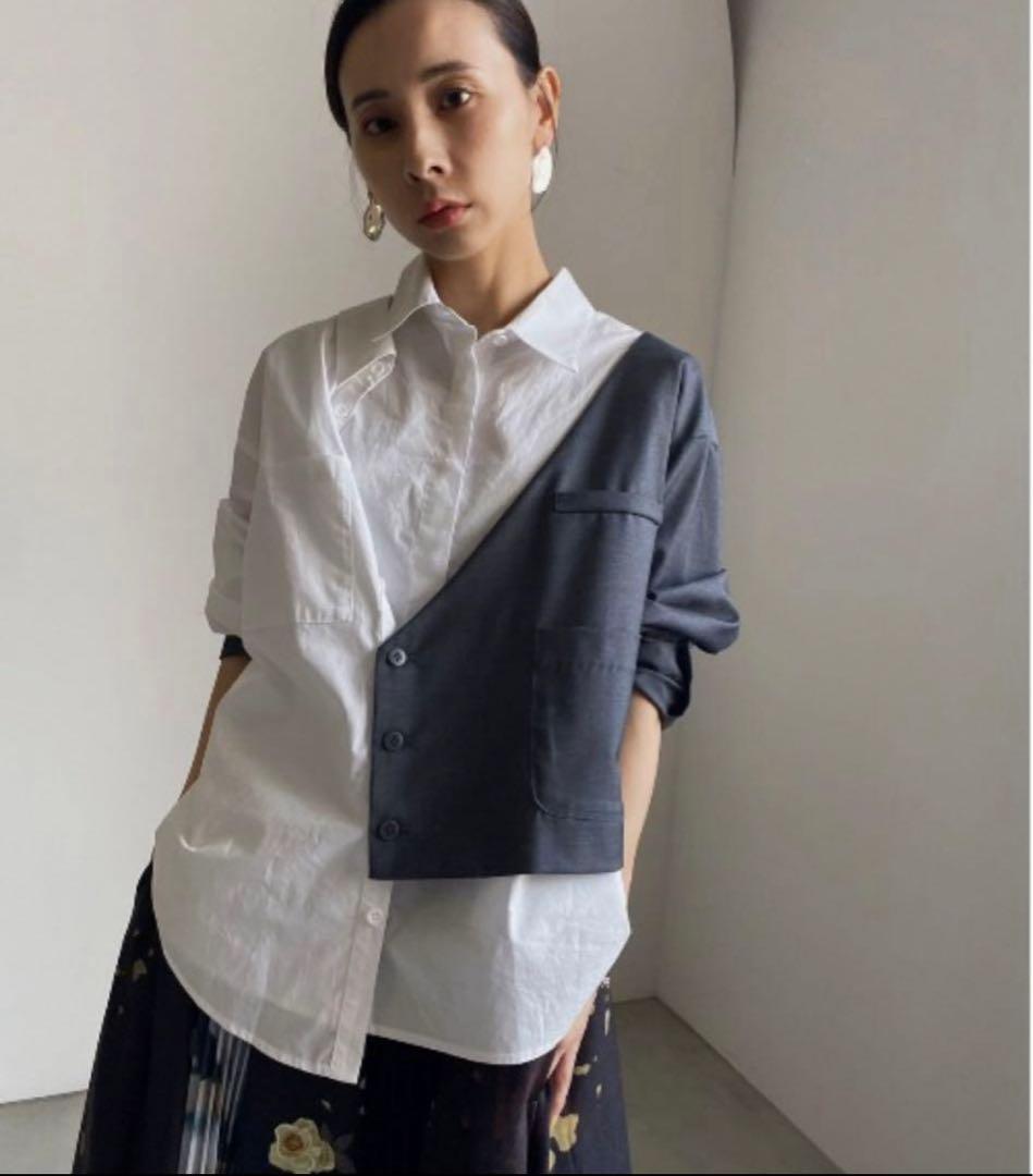 アメリAMERI VintageJACKET DOCKING SHIRT シャツ