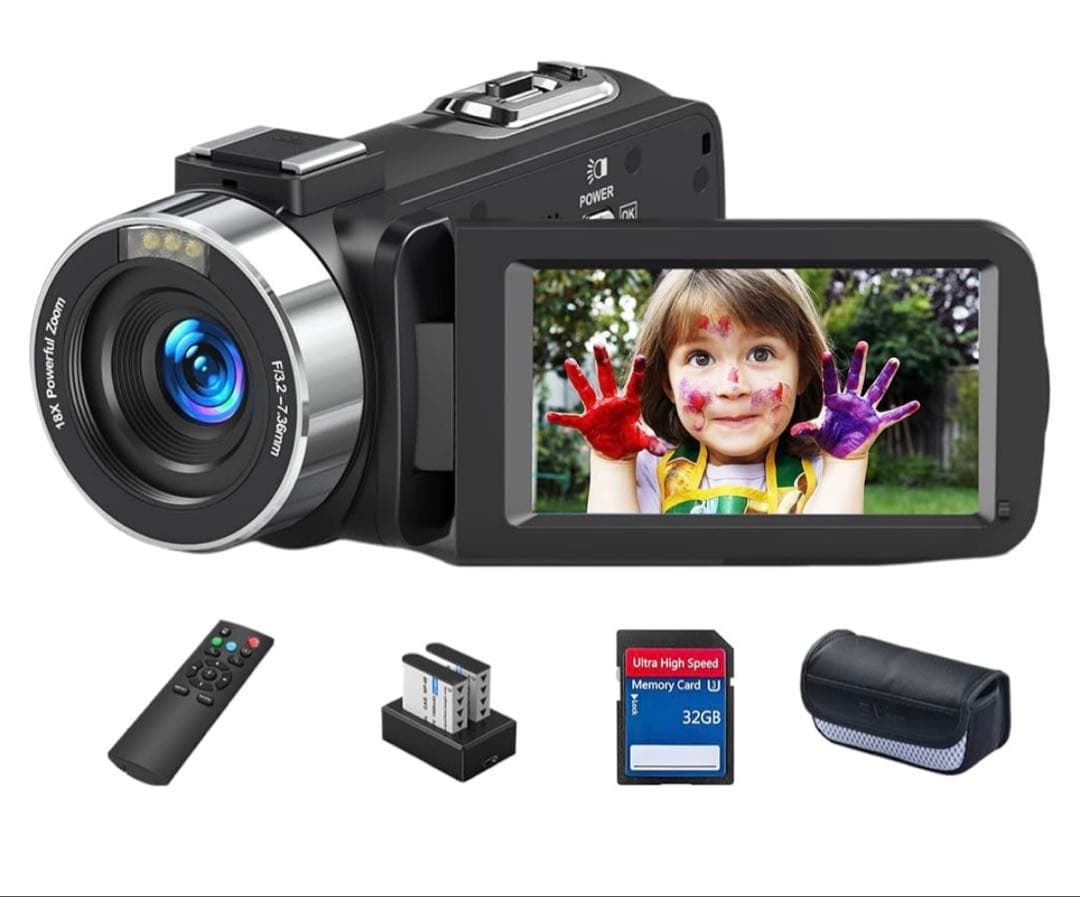 8Kビデオカメラ 本体 64GBメモリカード付属