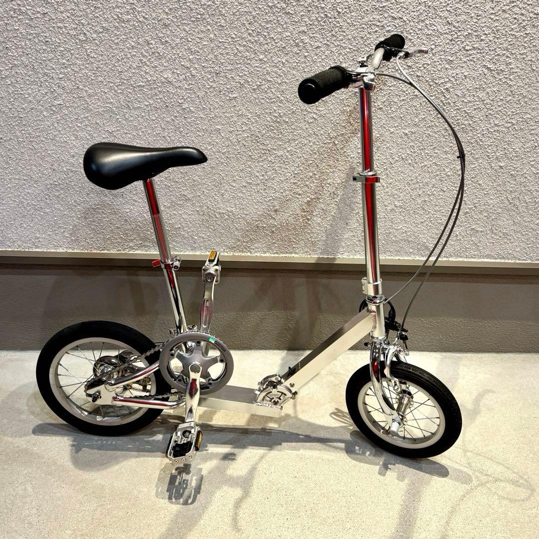 最軽量12 / 14インチ折りたたみ自転車 フォールディングバイク ボードバイク