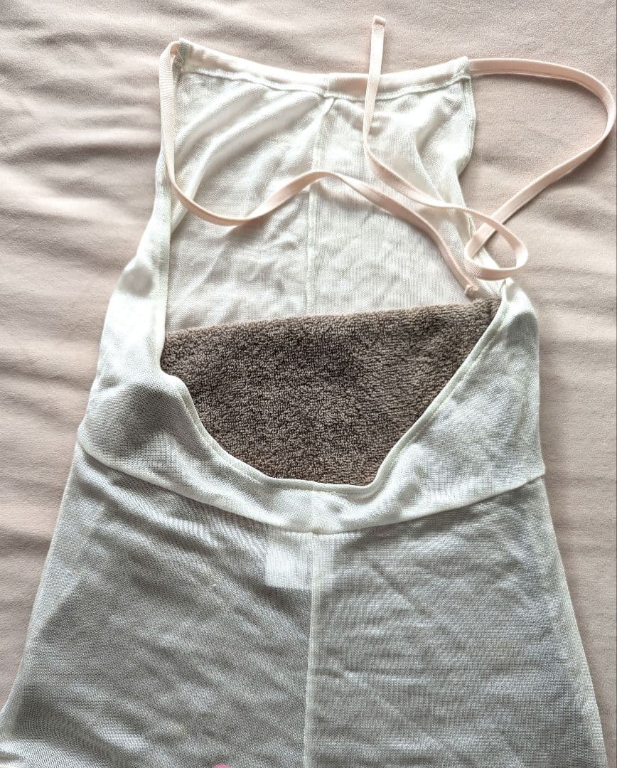 CHANEL ホワイト メッシュ キャミソール