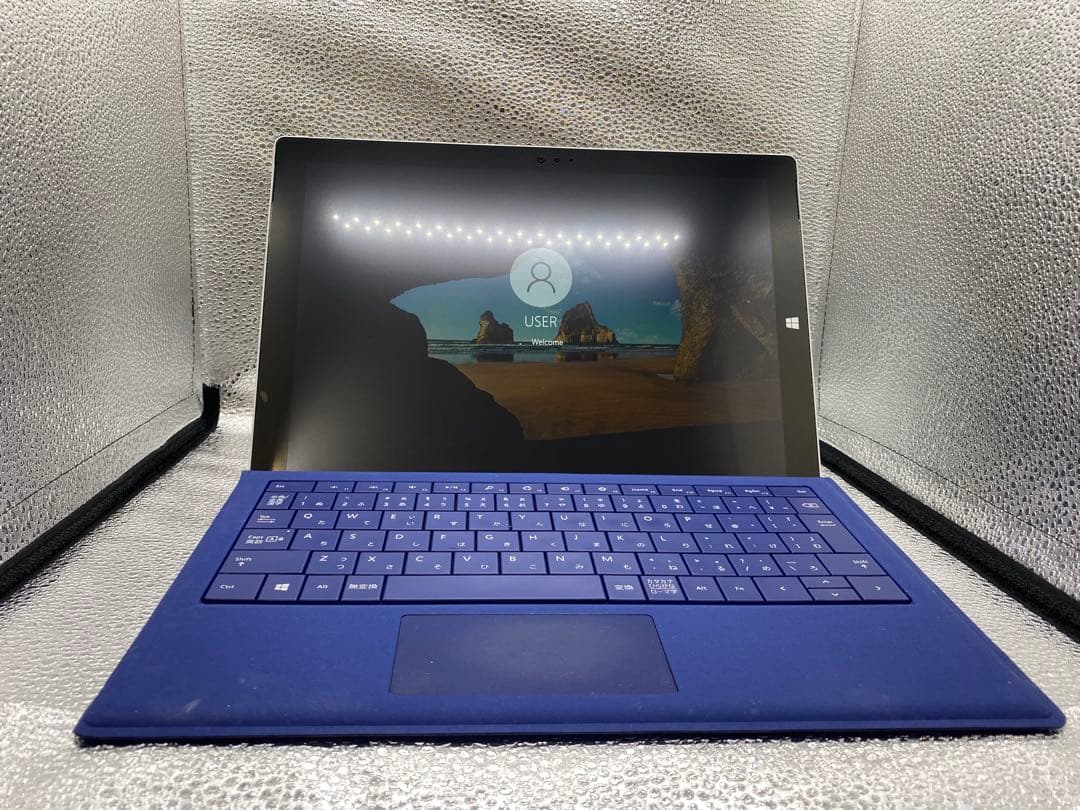 Microsoft Surface Pro 4 ブルー キーボード付き