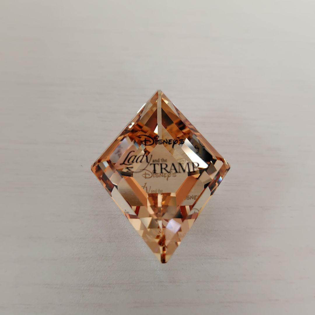 スワロフスキー　Swarovski　Disney　わんわん物語　クリスタルカット