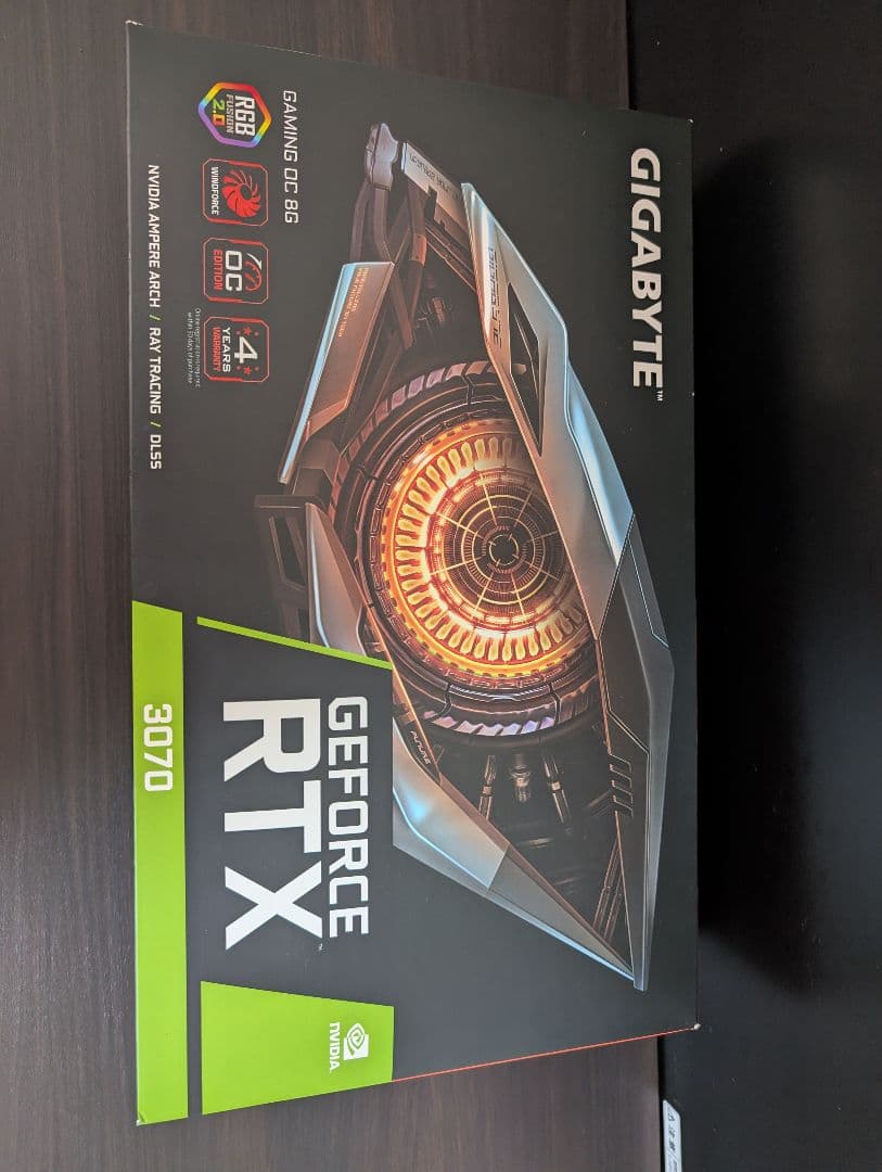 グラフィックボード・グラボ・ビデオカード NVIDIA RTX 3070 Gigabyte