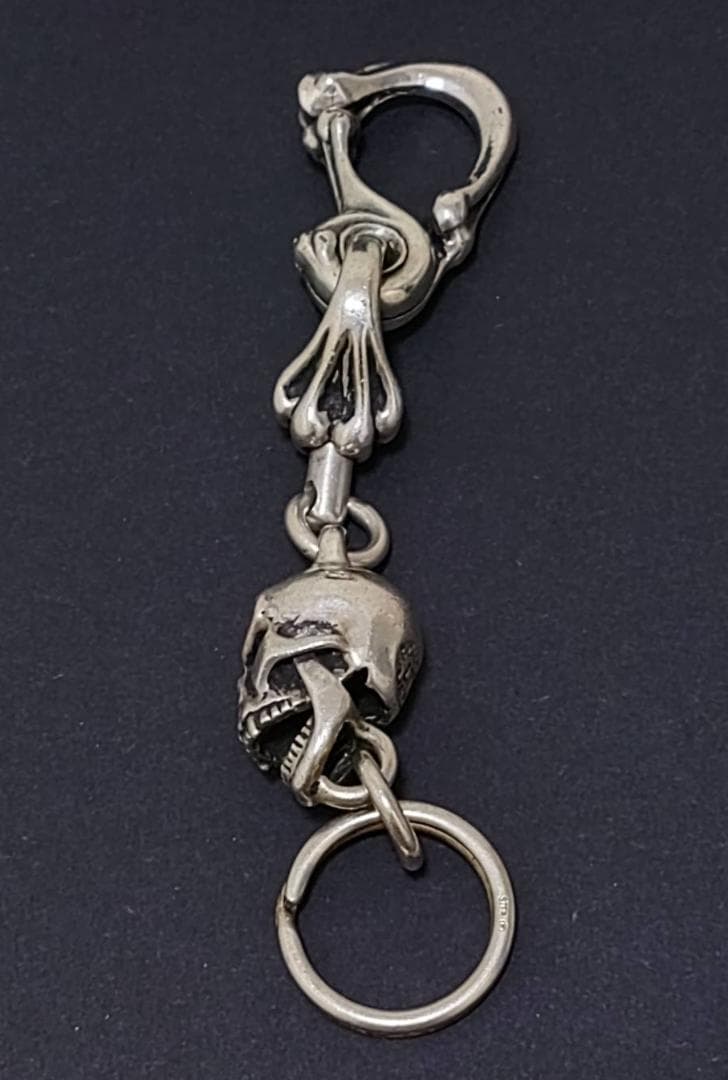 レザーズアンドトレジャーズ ビヨングランドスカルキーチェーン
