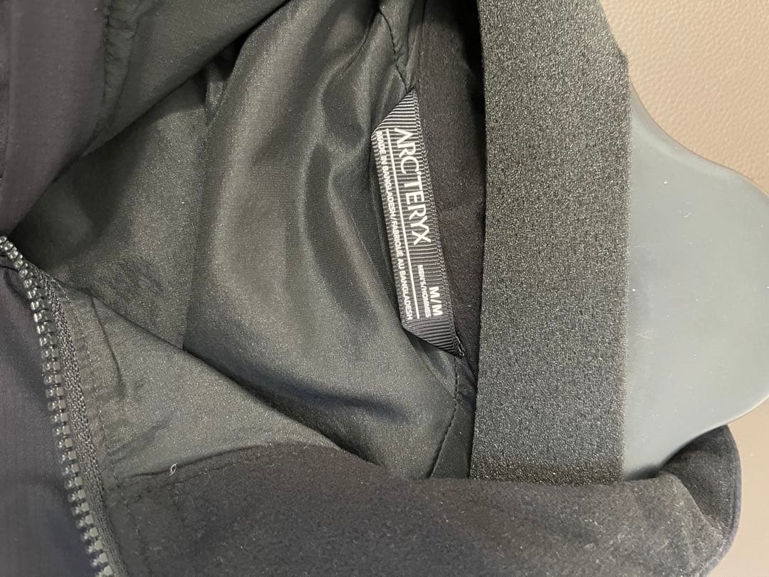 アークテリクス　アトムベスト　ブラック