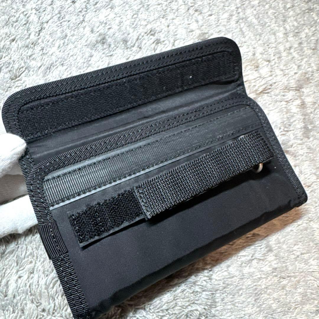 【美品】sacai × PORTER スマホケース マルチケース ブラック