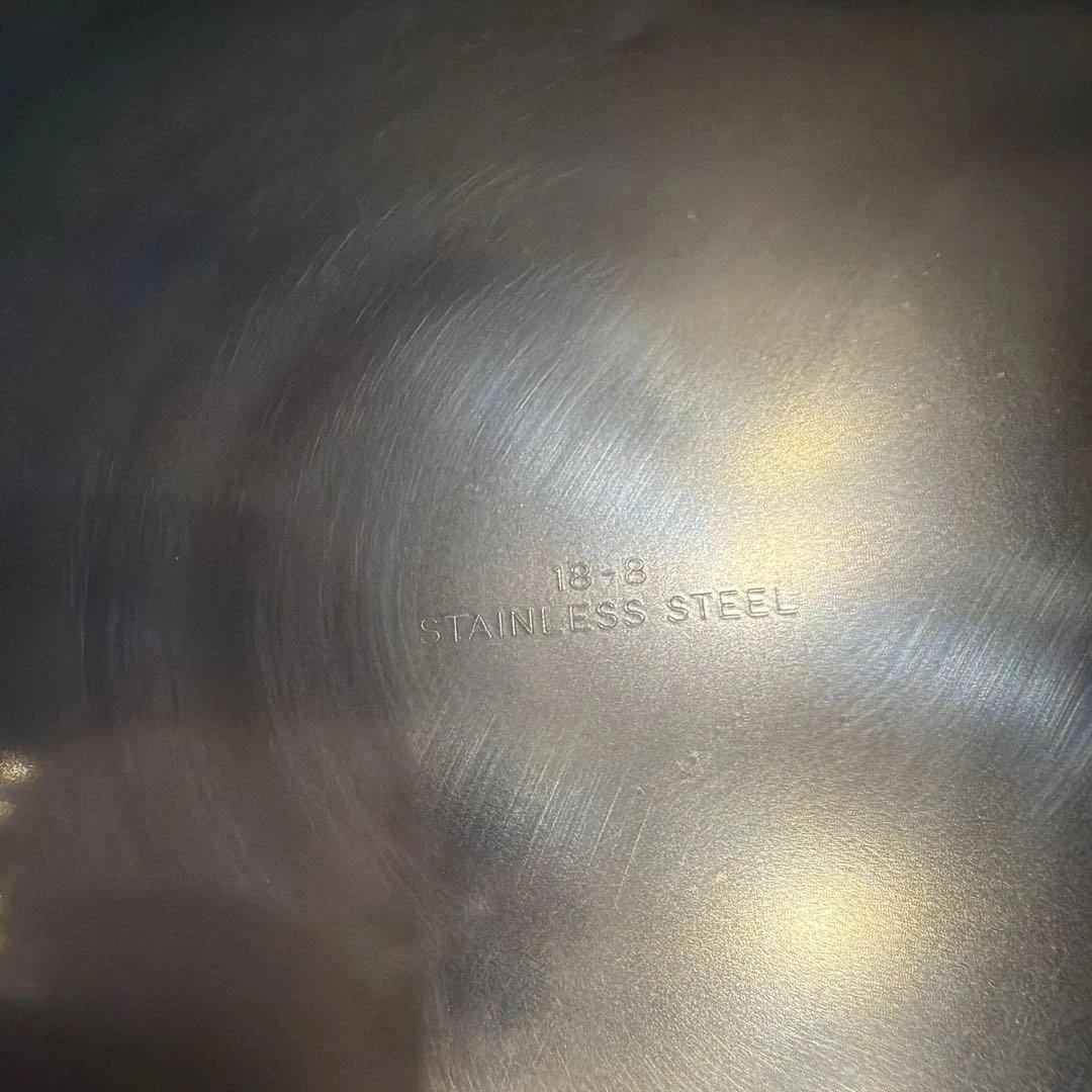 ステンレススチール 蒸し器 両側ハンドルVシリーズ18-8