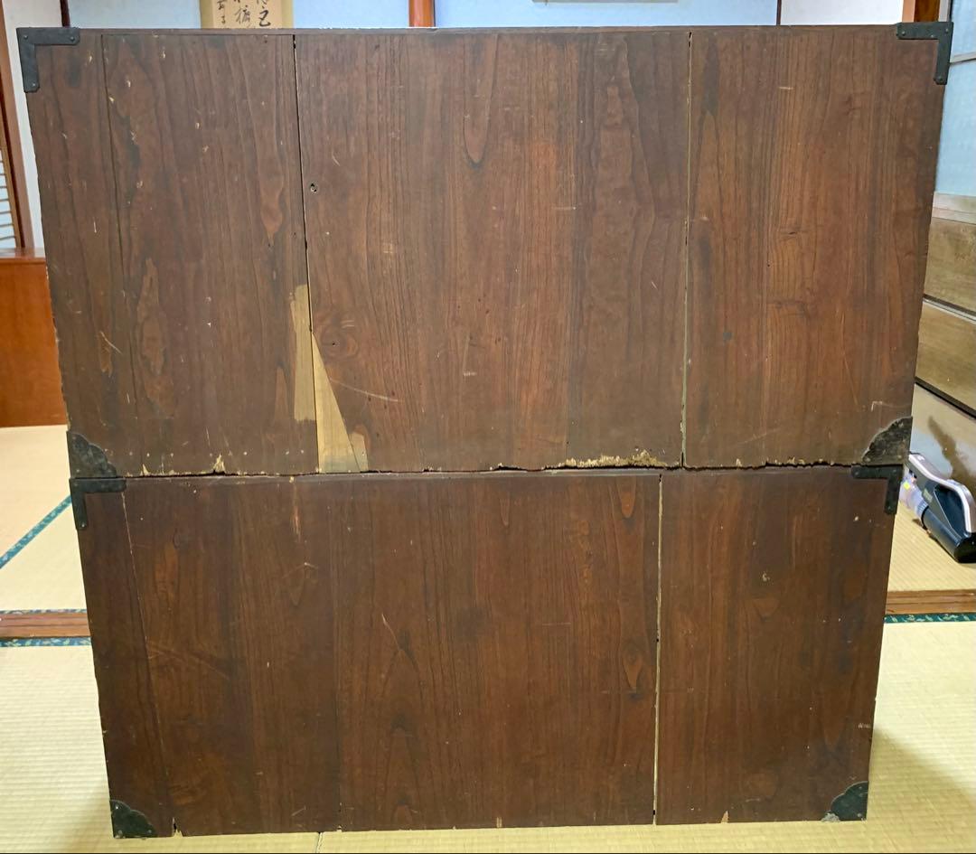 ☆【アンティーク】和箪笥 昭和レトロ 古タンス 桐箪笥 漆