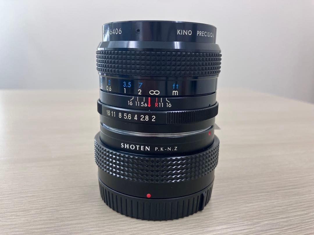 銘玉Kiron 28mm F2 & SHOTENアダプター［zマウント］