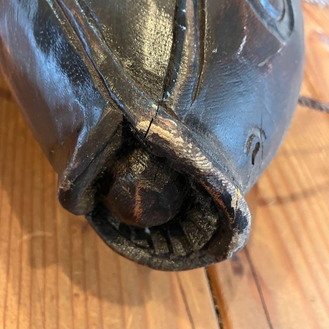 自在鉤 囲炉裏飾り 魚 鯉 骨董 工芸 和 モダン