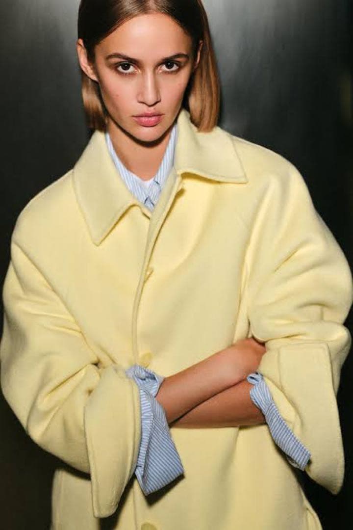 COS イエロー　コート　ジャケット　ウール　TOTEME the row