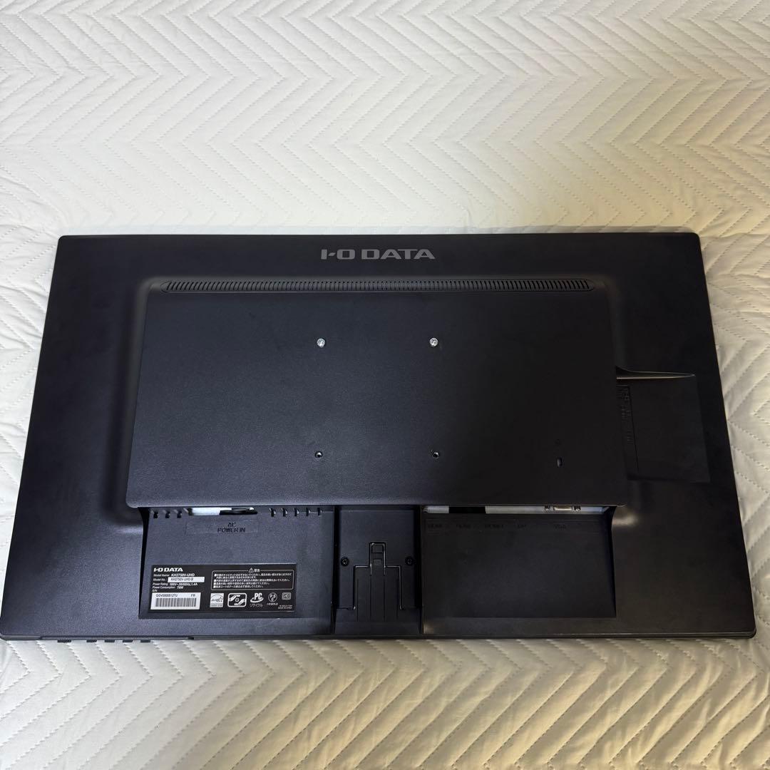 I-O DATA 4K 27インチ モニターアーム付き
