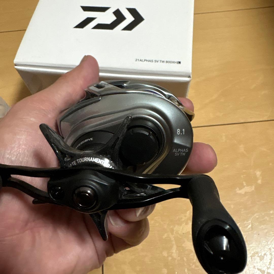 2/20まで アルファスSV TW 800XHL純正スプール付き