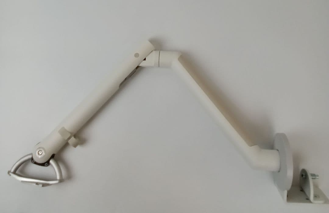 モニターアーム クランプ式 ホワイトCBS/ No.183