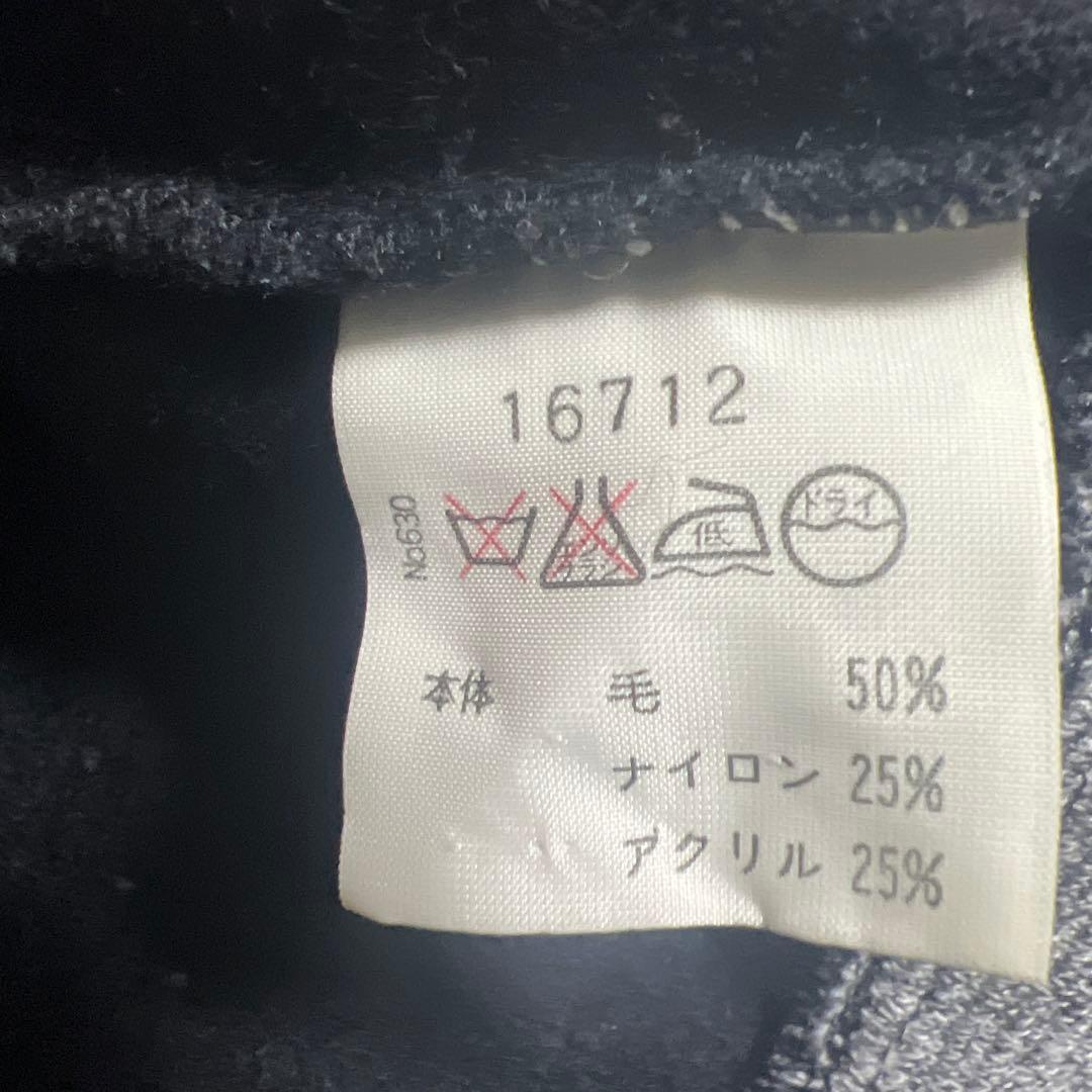 santafe サンタフェ　刺繍　セーター　サイズXL グレー/黒