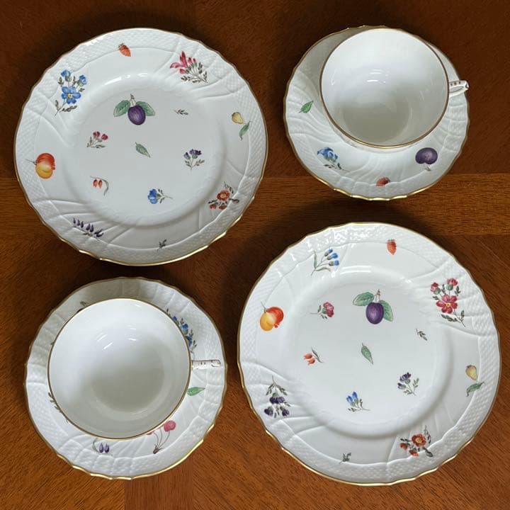 【レア美品】リチャードジノリ★ベッキオペルージャ★トリオ　ペア