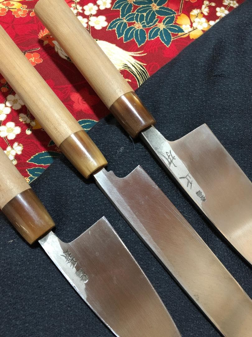 【研ぎ済み】玉白鋼・水牛口　正本　出刃包丁　柳刃包丁　刺身包丁　和包丁　釣り