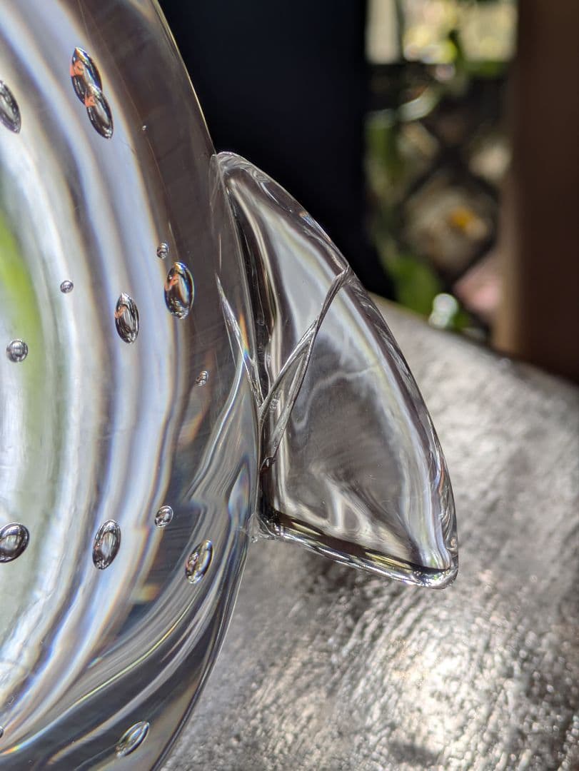 廃盤 STEUABEN Trout & Fly　希少 クリスタル 金　　訳あり