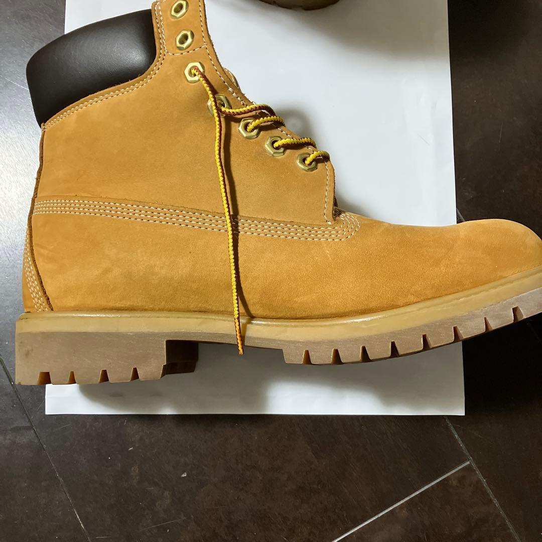 Timberland ウォータープルーフ プレミアムワークブーツ　ベージュ正規品