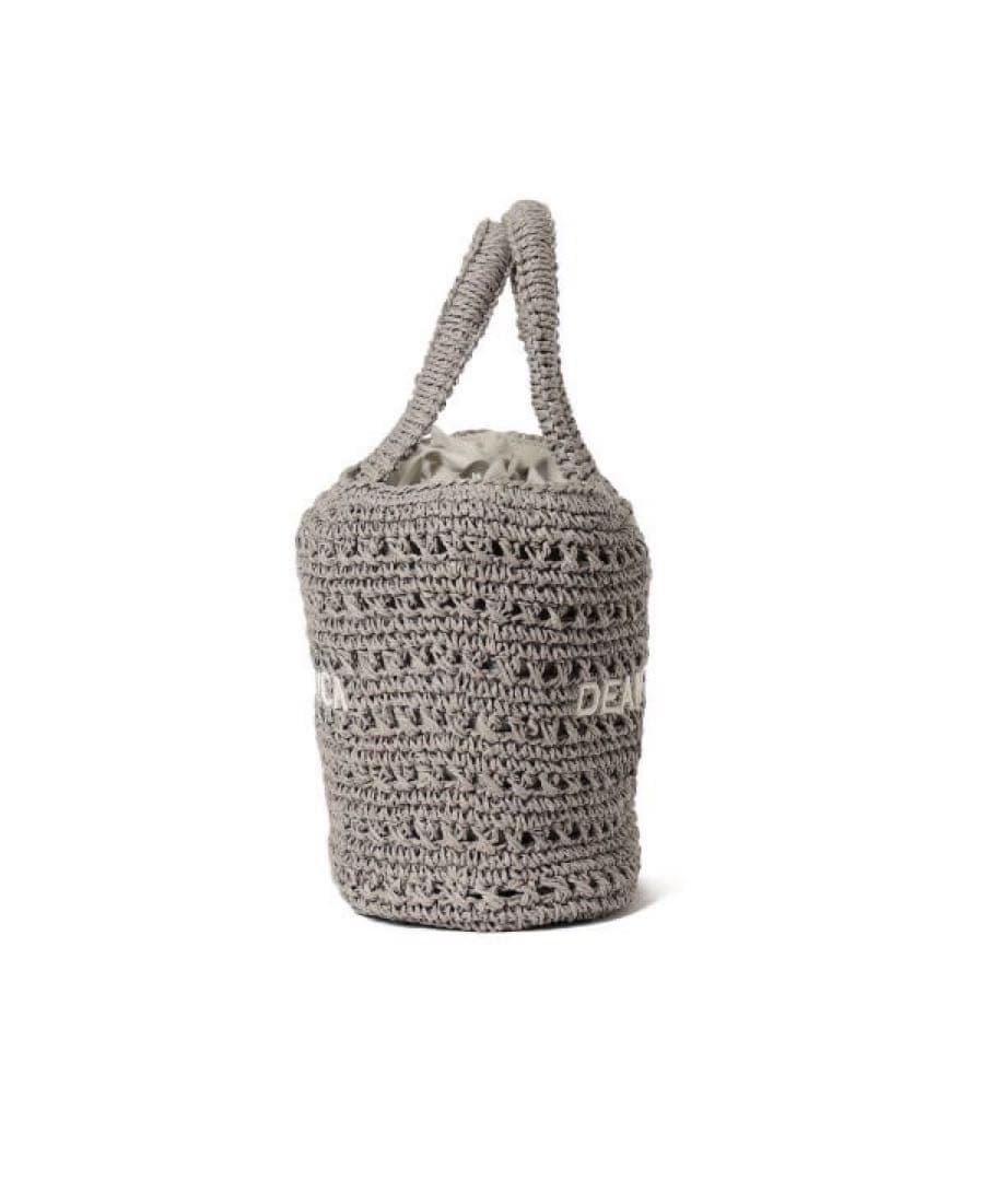 DEAN&DELUCA BEAMS COUTURE クロッシェバスケットバッグ