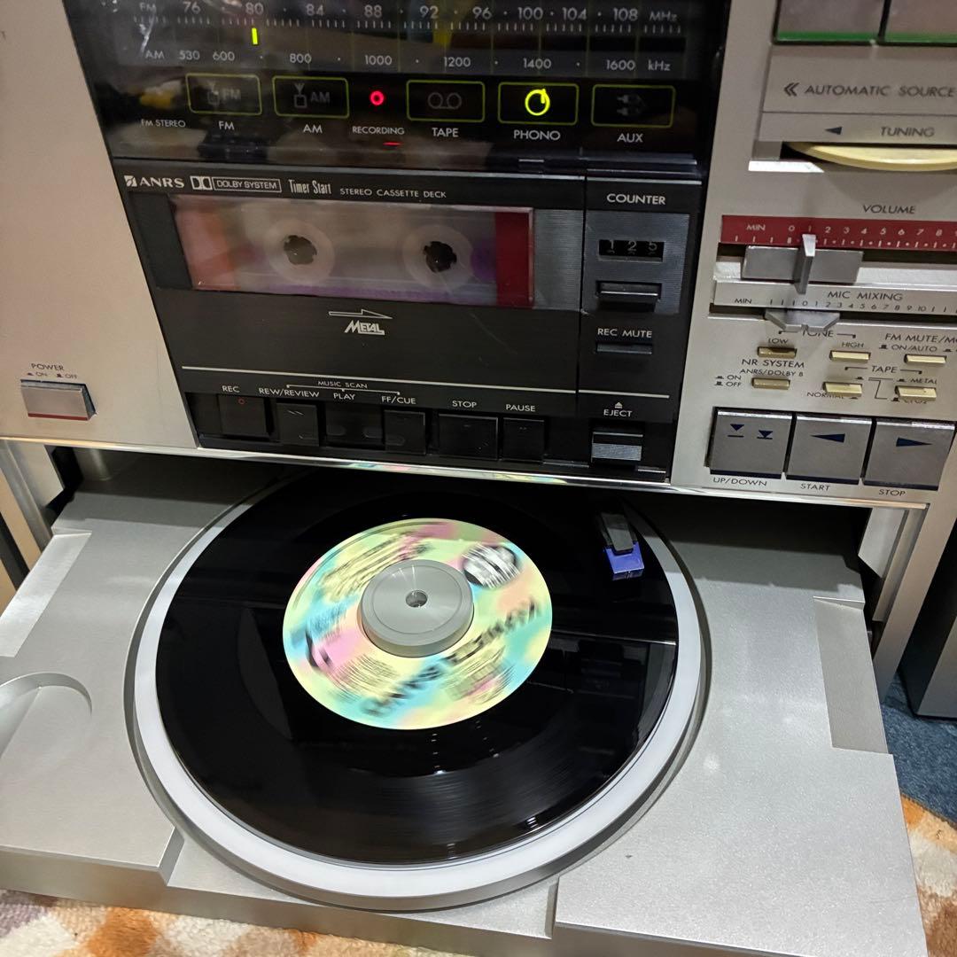 Victor ビクター DC-5S ポータブルディスクコンポーネント 動作品