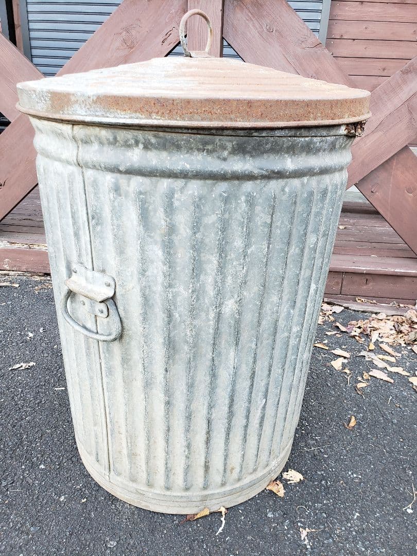 希少 50's ビンテージ US ダストボックス インテリア アメリカ雑貨