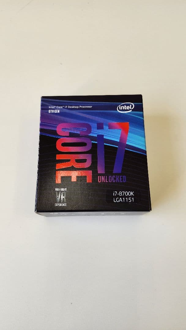 CPU Intel Core i7-8700K LGA1151 CPU 3.7GHZ