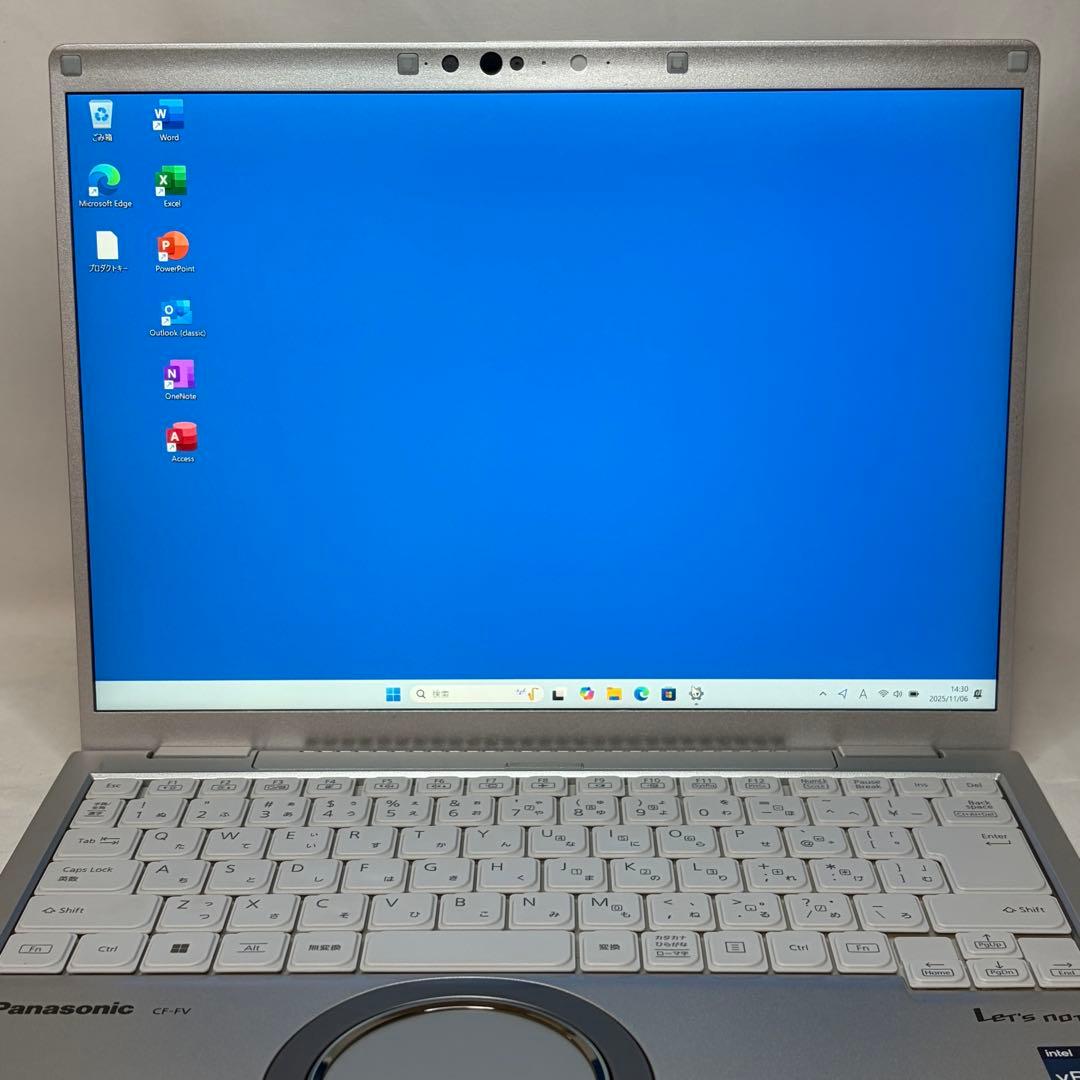 準美品 CF-FV4 第13世代 i5 16GB 14インチ QHD オフィス
