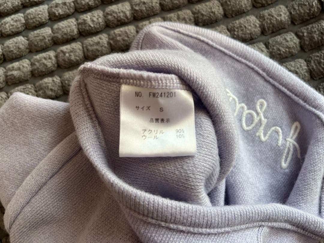 デザインエフ　design f ニットパーカー