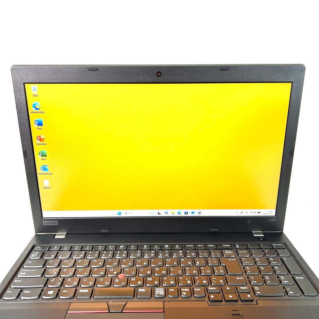 美品 ThinkPad L580 i5 256GB バッテリー良好 Office
