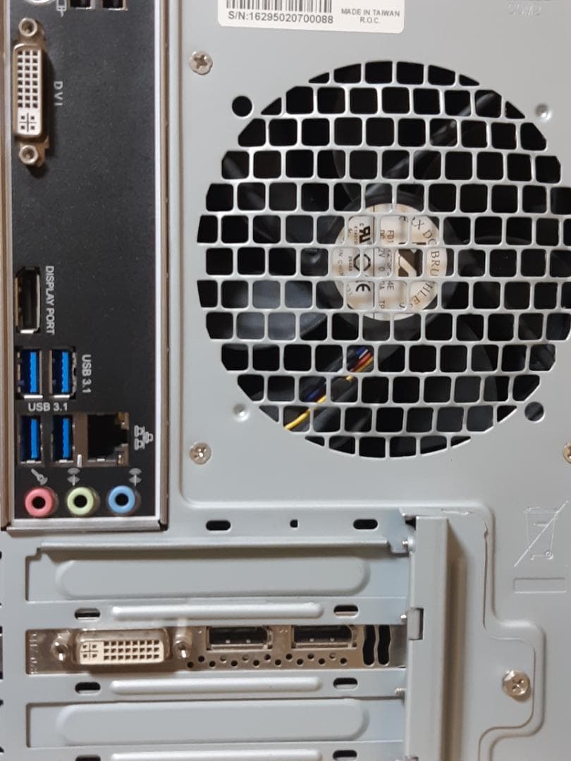 自作PC　i5 8500・8GB・SSD128GB・K2000・Win11