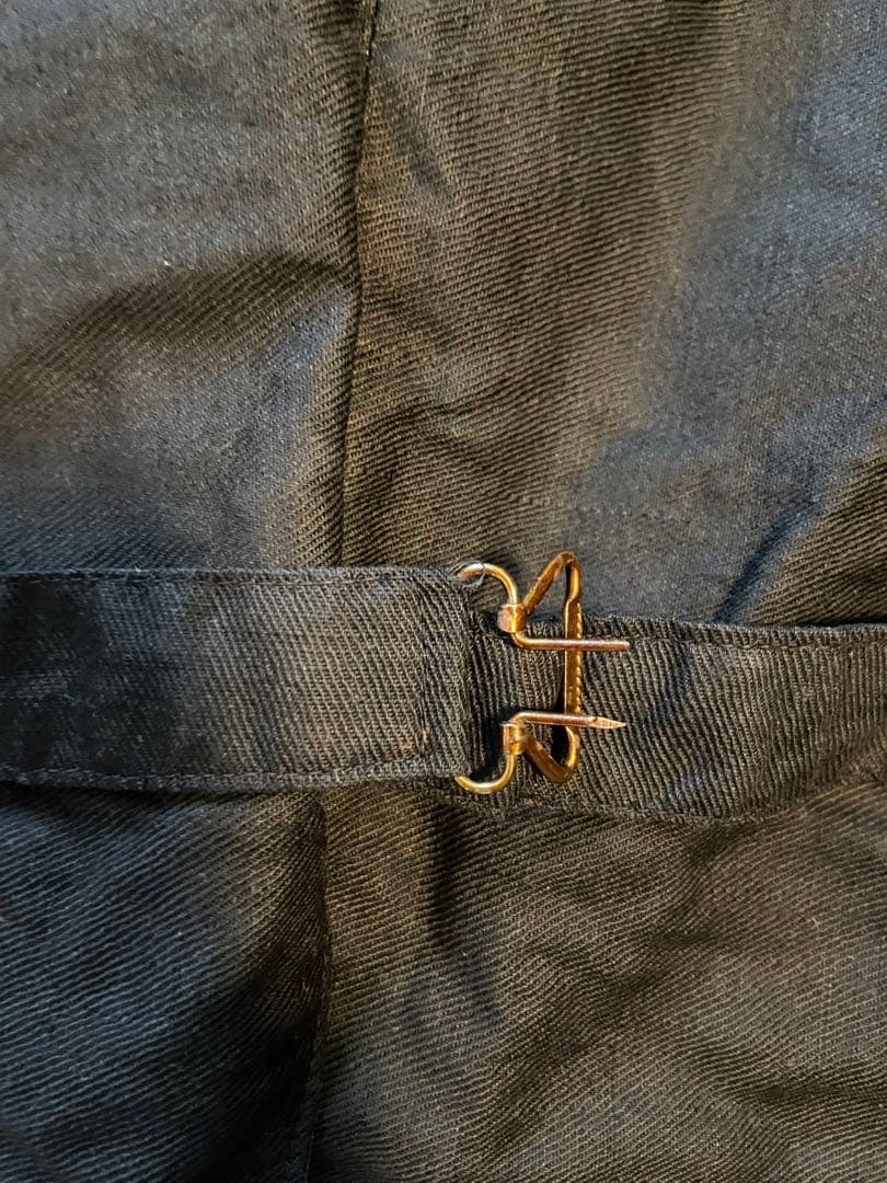 〜1940s フランス　コーデュロイ　ベスト　ブラウン