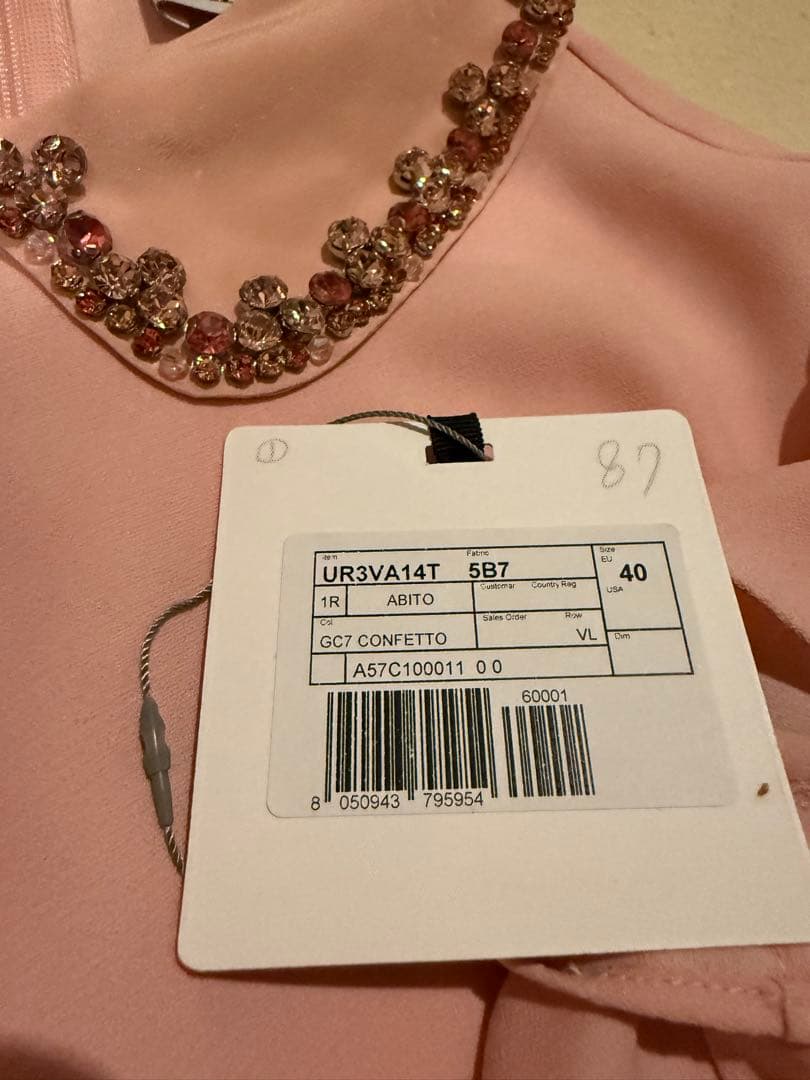 RED VALENTINO ピンクミニワンピース 40 結婚式 パーティー