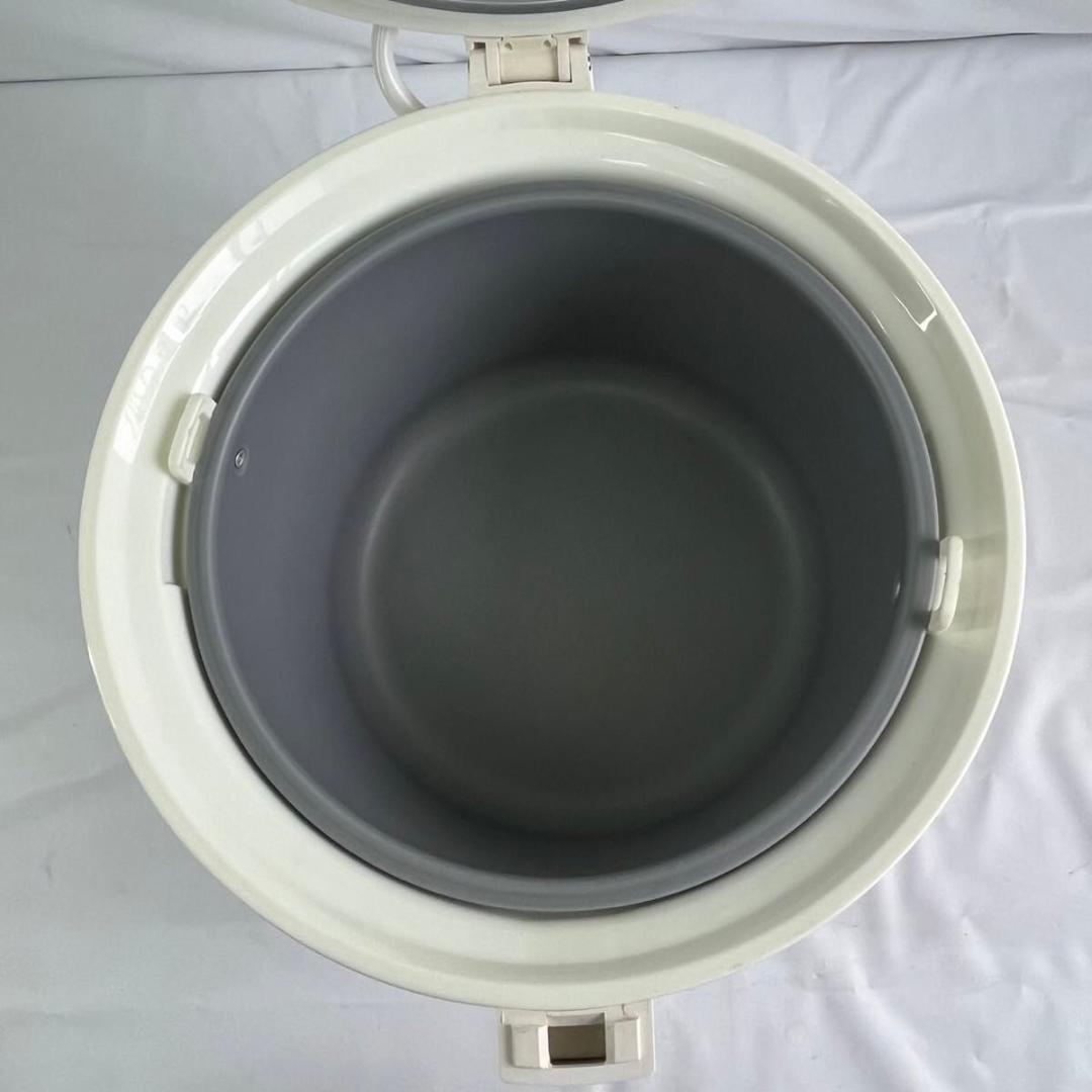 【未使用品】 昭和レトロ タイガー 電子ジャー 花柄 保温ジャー