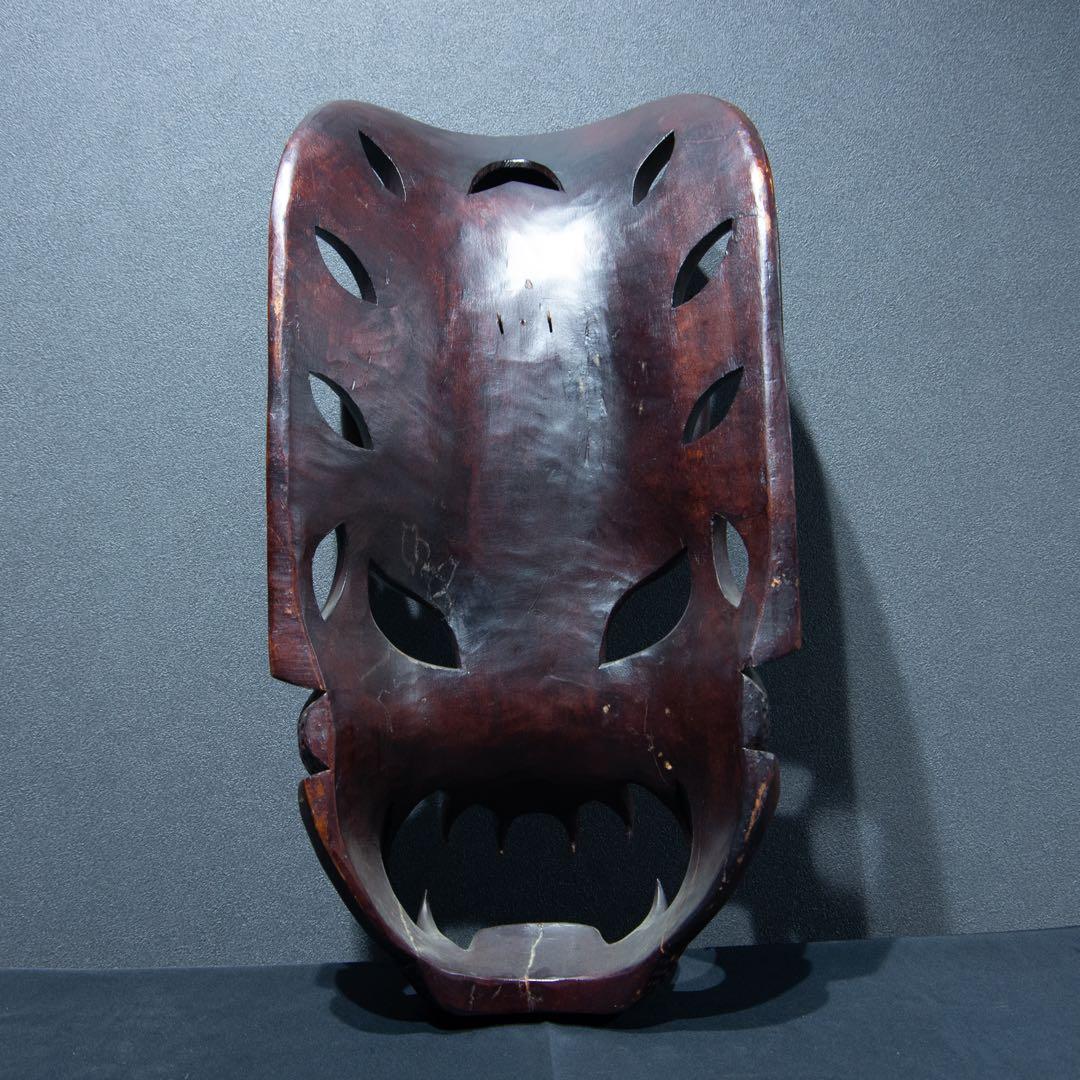 訳あり 東南アジア 木彫りの仮面
