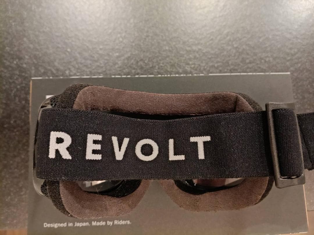 REVOLT フレームレスゴーグル Navy