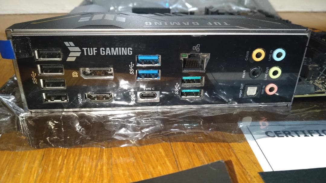 i5 10400F ASUS TUF GAMING B560M-PLUSセット