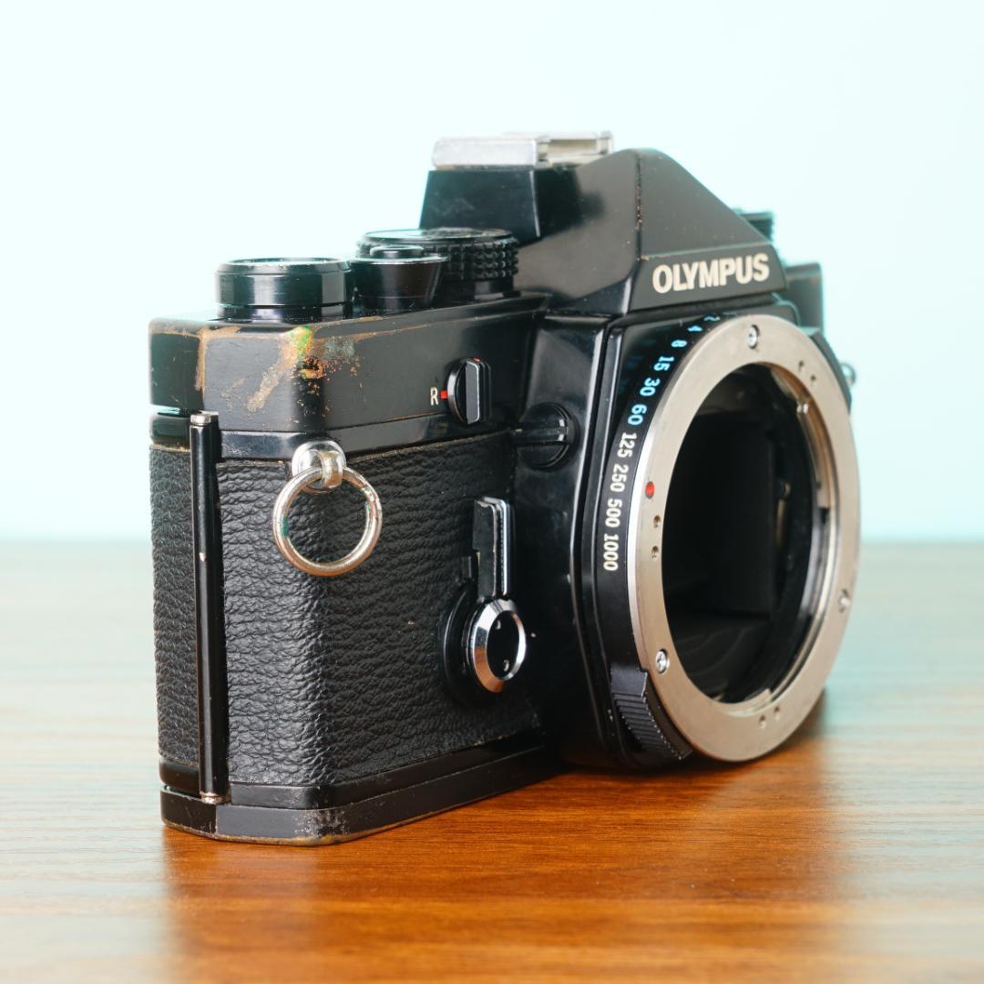 完動品◎オリンパス OM-1 ボディ ブラック フィルムカメラ #68