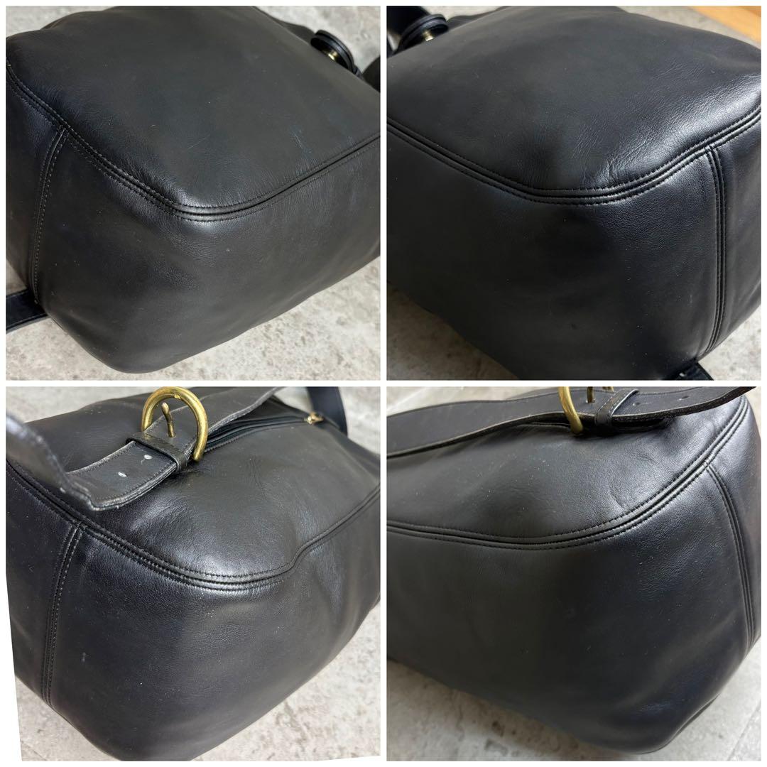 バッグ old coach shoulder bag black y2k