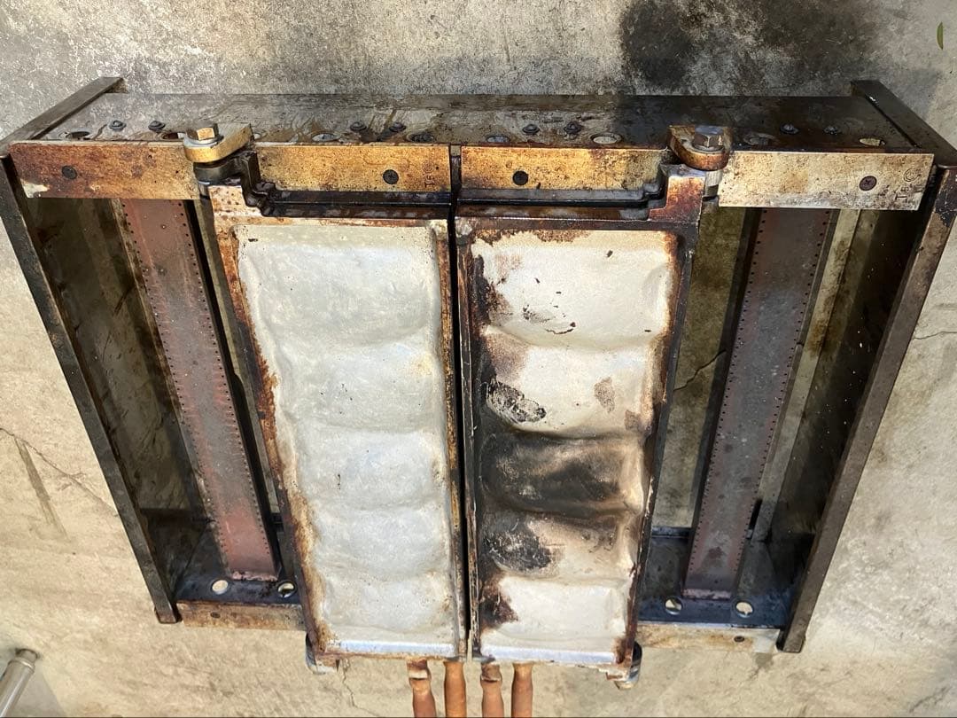 LPガス たい焼き器 5匹×2連 鯛焼き器/厨房機器/業務用