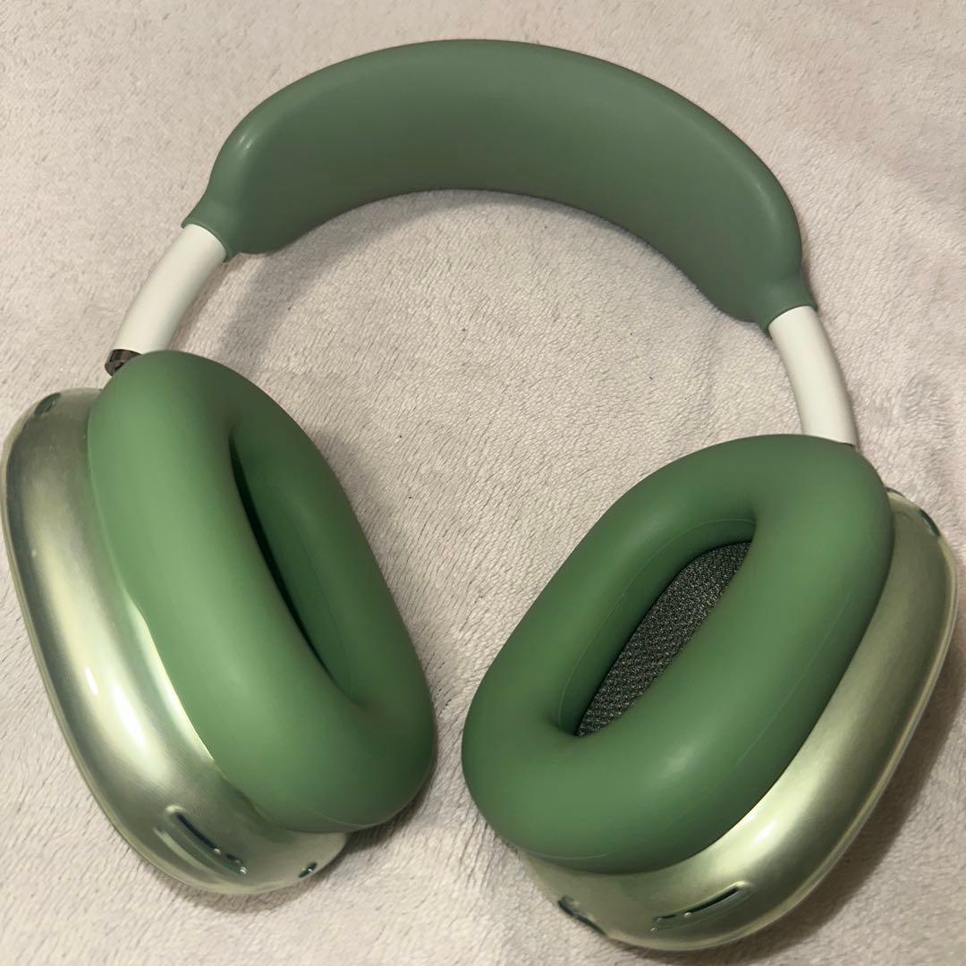 美品　Apple Airpod Max ワイヤレスヘッドホン　カバー付き